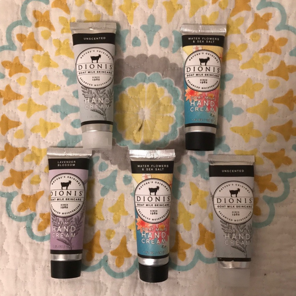 5-Goat Milk Skin Care animal cruelty free!